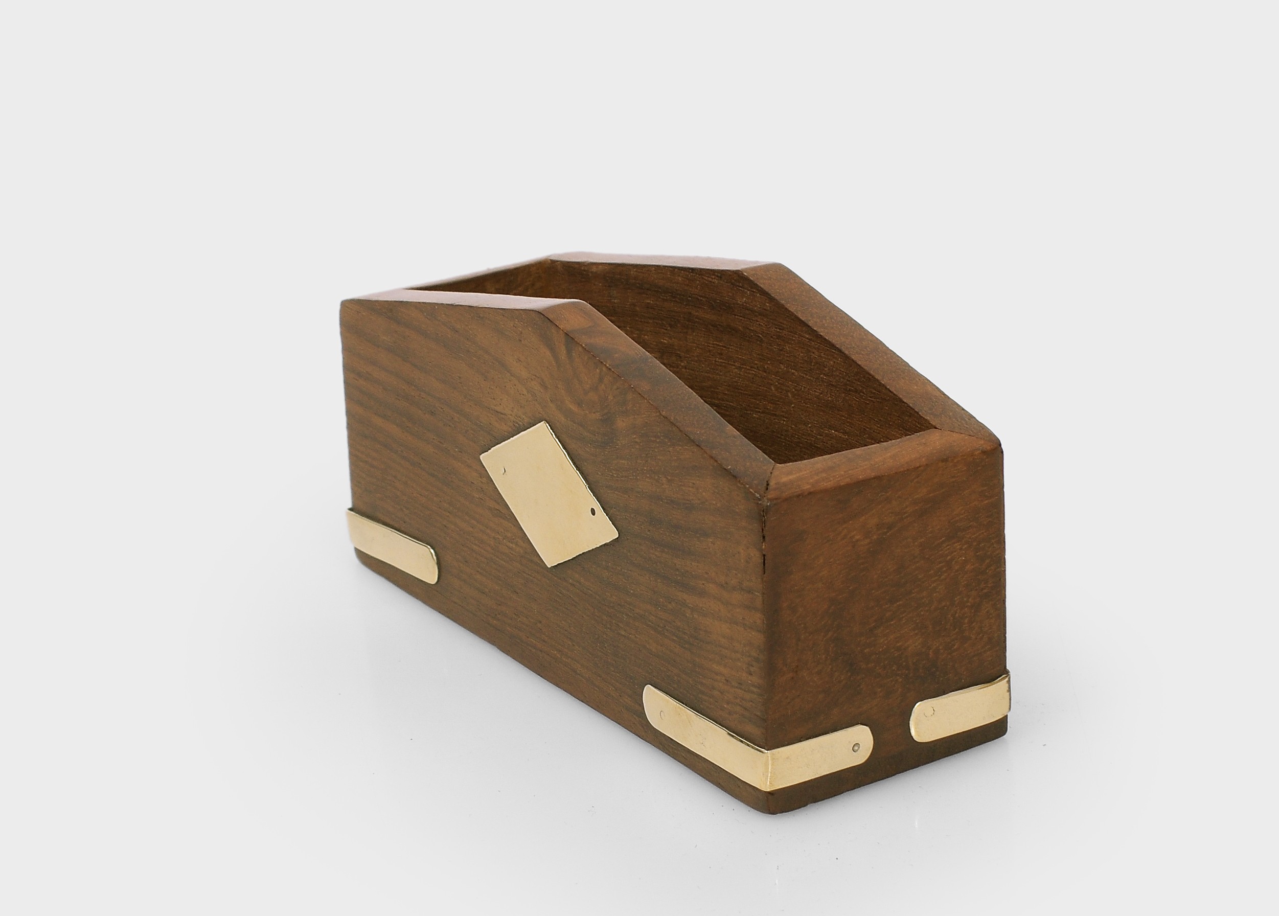 Square Desk Pen Holder