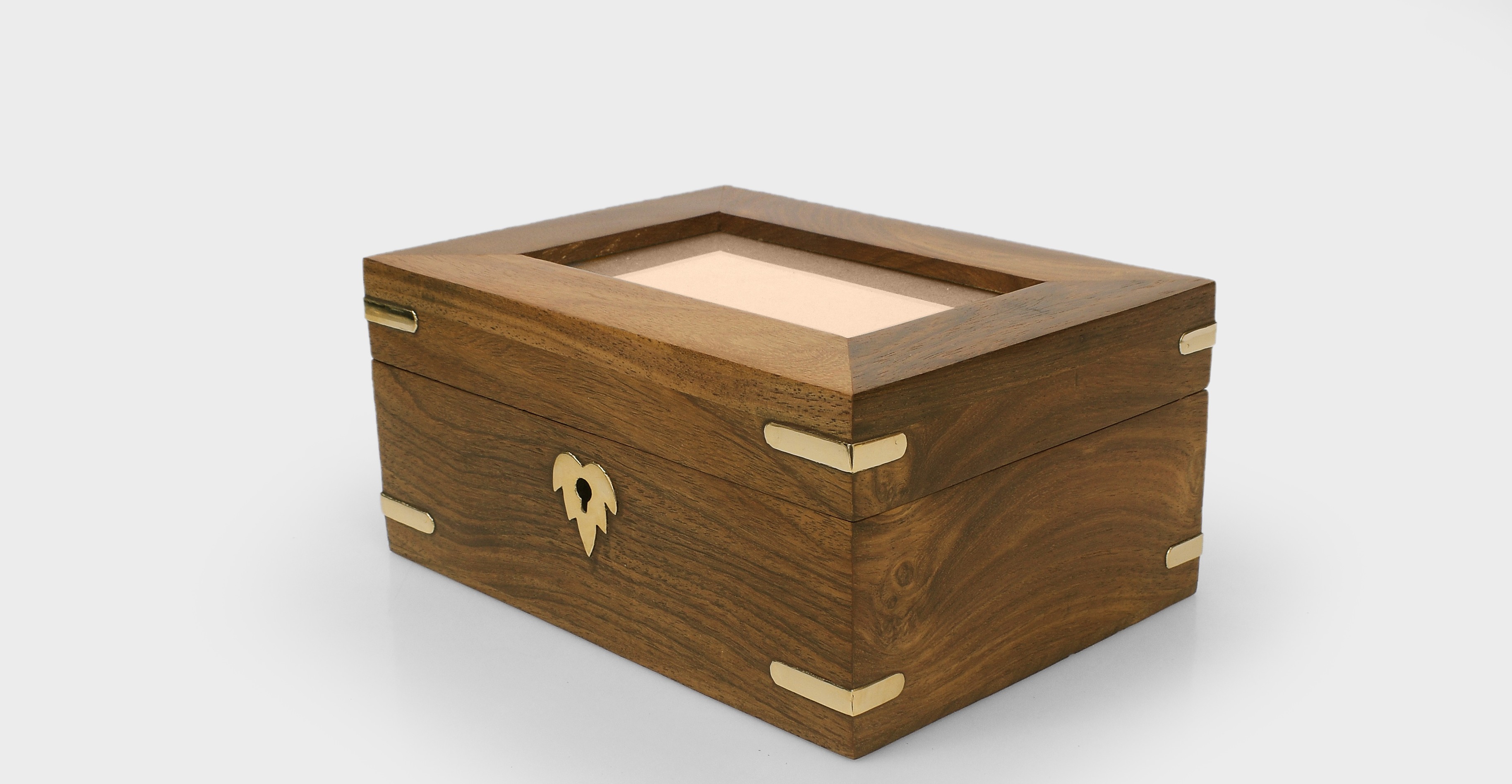Carved Wooden Keepsake Box